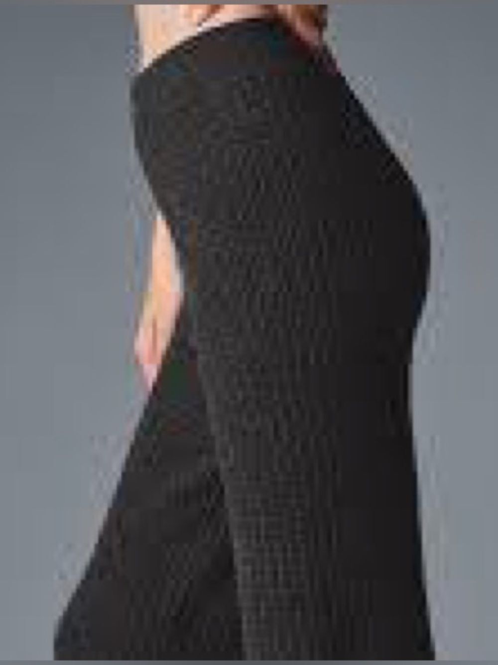 Alo Yoga Cashmere High-Waist Wide Leg Pants Black XXS (30” Inseam)